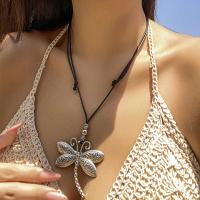 ราคา สร้อยคอจี้แมลงปอโลหะโบฮีเมียนวินเทจหนังขี้ผึ้งปรับได้สร้อยคอติดคอผู้หญิงเครื่องประดับสำหรับเดินชายหาดฤดูร้อน (20305009793)