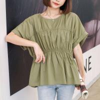 ราคา มาใหม่แกะกล่อง เสื้อแขนสัันสม็อคอกและเอวสุดเก๋ ให้ลุคเหมือนตุ๊กตาน่ารักๆ สีก็สวยสุดๆอะ (15412565226)