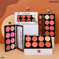 ราคา พาเลทบรัชออน เนื้อแมท์ ULTRA BLUSH PALETTE sivanna HF319 (1432248296)