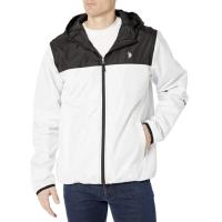 ราคา เสื้อแจ็คเก็ตกันลมมีฮู้ดแขนยาว แบรนด์ U S Polo Assn ของแท้ Size M อก 48 ยาว 29 (18456483295)