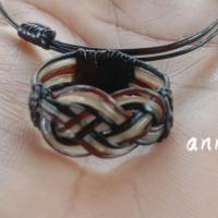 ราคา แหวนพิรอดหนา3สีถัก3จุดแท้100 ปลุกเสกแล้ว (18473058950)