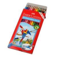 ราคา FABER CASTELL สีไม้ระบายน้ำ 12 สี รุ่นนกแก้ว (21099419585)