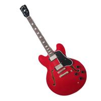ราคา ของที่ระลึกสีแดงมาใหม่ล่าสุด Gibson อายุ ES 335บอดี้กึ่งกลวงกีต้าร์ไฟฟ้า22เฟร็ต Humbucker Pickup ฮาร์ดแวร์โครเมี่ยม (17276789032)