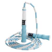 ราคา ลูกปัดเชือกกระโดดนุ่มยาว2 8เมตรเชือกกระโดดฟิตเนสออกกำลังกายปรับความยาวได้สายรัดนิรภัยไม่เจ็บลดน้ำหนักฟิตเนส (21099360858)