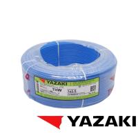 ราคา สายไฟ THW 4 sqmm YAZAKI THW 1 x 4 mm2 สายเมน สายแข็ง 1 x 4 sqmm YAZAKI ม้วนละ 100m รองรับมอก ใหม่ สายไฟแกนเดี่ยวเบอร์ 4 mm2 THW 4ดำ THW 4 สีแดง THW 4 สีขาว (12142199578)