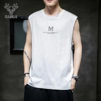 ราคา Hanlu เสื้อผ้าแฟชั่นผู้ชาย เสื้อกล้ามผู้ชาย เสื้อใส่ออกกำลังกาย เสื้อกกล้ามลำลอง เสื้อกล้ามพิมพ์ลายเลข13 24 แห้งเร็ว ใส่สบายๆ (6736166118)