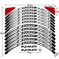 ราคา YAMAHA Nmax สติ๊กเกอร์ล้อรถจักรยานยนต์สะท้อนแสง Nmax 155สกู๊ตเตอร์ฮับลายรูปลอกตกแต่งกันน้ำ (20212282440)