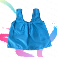 ราคา เสื้อคอกระเช้าเด็ก เสื้อคอกระเช้าสีพื้น ชุดคอกระเช้า สำหรับเด็กอ่อน 1เดือน 2 ปี (15074085593)