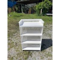 ราคา CProduct ชั้นวางของ ชั้นวางไม้สัก ชั้นวางหนังสือ 37x62สูง100ซม ชั้นวางของอเนกประสงค์ ไม้สักทอง 4 ชั้น ชั้นวางรองเท้า ชั้นวางในครัว สีขาว CPRO 280 (20361574754)