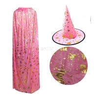 ราคา ผ้าคลุม เสื้อคลุมแม่มด เสื้อคลุม ผ้าคลุมฮาโลวีน หมวกแม่มด หมวก ของตกแต่ง ฮาโลวีน ผ้าคคลุมมีปก พ่อมด แม่มด Halloween (16435965428)