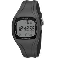 ราคา SYNOKE Sports Watch for Men Clock Electronics Watches Alarm LED Waterproof 3D Step Counter Digital Watch Mens relogio masculino (19654967453)