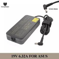 ราคา 19V 6 32A 120W 5 5 2 5mm สำหรับแล็ปท็อปสำหรับ Asus PA 1121 28 A15 120P1A ADP 120RH B ASUS n750 N500 G50 N53S N55 (9430627630)