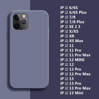 ราคา HOHO เคสสำหรับไอโฟน เคสซิลิโคน ใช้สำหรับ iPhone 6 6S 7 8 Plus SE X XR XS Max 11 12 13 14 Pro Max 14 Plus 12 13 Mini TPU liquid silicone case เคสซิริโคนกำมะหยี่ เคส เคสมือถือซิลิโคนเหลว (18852903214)