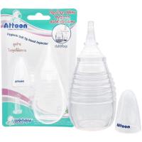 ราคา ATTOON แอทตูน ที่ดูดน้ำมูกทารกซิลิโคน หัวมาตรฐาน และ หัวซิลิโคนหัวเรียวเล็ก (20411236585)