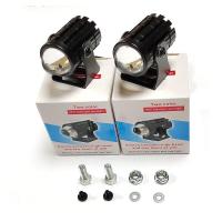 ราคา ราคาพิเศษ ชุดไฟ LED รถจักรยานยนต์กันน้ำ 1ชุด2ชิ้น ไฟสำหรับรถมอเตอร์ไซด์ขนาดเล็กไฟลำแสงสูงสีขาว แสงสีเหลืองต่ำ ไม่มี สวิตเปิดปิด (20795833637)