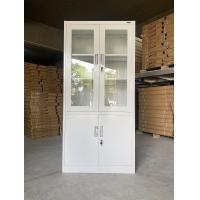 ราคา แบรนด์ NEED ตู้เหล็กบานเปิดสูงบนกระจก ทึบล่าง ตู้ออฟฟิศ ตู้กระจก ตู้สีขาว ตู้โชว์กระจก ส่งฟรีทั่วประเทศ (17439050744)