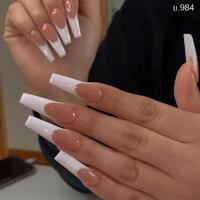 ราคา เล็บปลอม สายฝอ พร้อมกาวติดเล็บปลอม เล็บปลอมกันน้ำ (21046124437)