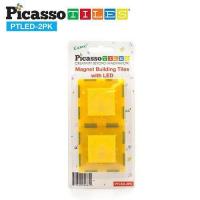 ราคา Picasso Tiles แผ่นต่อแม่เหล็ก พิคาสโซ่ไทล์ เซ็ต 2 LED ชิ้น ของเล่นเสริมทักษะ (373771799)