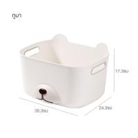 ราคา Spring home กล่องพลาสติกเก็บของ pp เก็บเครื่องสําอางค์ กล่องใส่ของจุกจิก เอนกประสงค์ กล่องพลาสติก (20357122571)