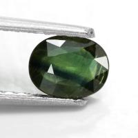 ราคา 1 30 ct พลอยแท้ เขียวส่อง เผาเก่า บางกะจะ สีเขียว น้ำเงิน (20396831977)