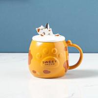 ราคา แก้วมัคเซรามิค แก้วมัคแมวนอน Lazy cat mug Ceramic Cafe (18725061447)