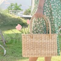 ราคา กระเป๋าถือทรงเหลี่ยมผักตบชวา (11284316203)