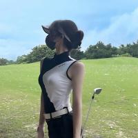 ราคา Pxgaq Lecoq Sportifคอลเลกชันกางเกงเล่นกอล์ฟเกาหลีLaylormadej lindeberg ฤดูร้อนเกาหลีสุภาพสตรีเสื้อกั๊กแขนกุดยืดหยุ่นได้อย่างรวดเร็วระบายอากาศเข้ารูปพอดีเหมาะกับทุกชุดกอล์ฟ (19556108130)