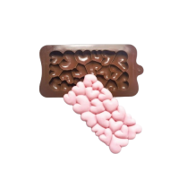 ราคา แม่พิมพ์ขนม พิมพ์ซิลิโคน พิมพ์วุ้น พิมพ์ช็อค รูปช็อคโกแลตบาร์ หัวใจ (21280970341)