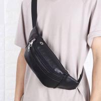 ราคา 100 ของแท้หนังกระเป๋าคาดเอวชายและผู้หญิงความจุมากกระเป๋าสะพายCowhideกระเป๋าคาดหน้าอกกระเป๋าสตางค์ (1199466159)