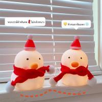 ราคา โคมไฟน้อนหิมะ มีหมวก ผ้าพันคอ แบบใส่ถ่าน ไฟสีเหลือง SH684 (9017324379)