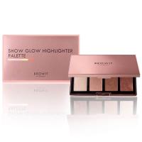 ราคา BROWIT Highlight and Contour Pro Palette ไฮไลท์แอนด์คอนทัวร์โปรพาเลท 3 5G X 4สี บราวอิท เฉดดิ้ง คอนทัวร์ 3 เฉดสี ไฮไลท์ น้องฉัตร (21200770854)