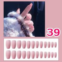 ราคา PPHOO เล็บปลอม พร้อมส่ง JP สีพื้น สีด้าน เล็บปลอม เล็บ สำเร็จรูป พร้อมกาวติดเล็บ พร้อมส่งในไทย (10975785290)