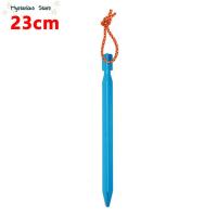 ราคา หมุดเต็นท์อลูมิเนียมกลางแจ้ง Ultra ไฟในเต็นท์อุปกรณ์เสริมสามด้าน V รูปลิ่มปักพื้น23ซม เชือก (9807362681)