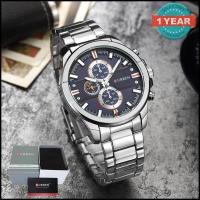 ราคา Curren นาฬิกาข้อมือผู้ชาย แท้100 หน้าปัดตกแต่งดีเทลคมเท่ห์ สายสแตนเลส รุ่น C8274 พร้อมกล่องนาฬิกา CURREN (1476692864)