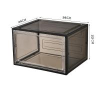 ราคา กล่องรองเท้าฝาข้าง Clear Color กล่องไซส์ใหญ่ แบบฝาข้าง มีให้เลือก 3 ขนาด กล่องใส่รองเท้า กล่องรองเท้า กล่องเก็บของ ตู้ใส่รองเท้า ตู้รองเท้ากันน้ำ ตู้เก็บรองเท้า กล่องใส่รองเท้าพลาสติก กล่องรองเท้าเปิด