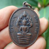 ราคา ลดทั้งร้าน เหรียญนาคปรก 8 รอบ หลวงปู่ทิม เนื้อทองแดงรมดำ (19338250365)