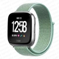 ราคา สำหรับ Fitbit Versa 4 3สายไนลอน Fitbit Sense 2 Sense แถบ Velcro ปรับได้ผู้หญิงผู้ชายสายรัดข้อมือห่วงไนลอนนุ่ม (21226725548)