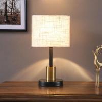 ราคา MOONLIGHT โต๊ะสำหรับห้องนอนโคมไฟข้างเตียงห้องนั่งเล่นโมเดิร์นอเมริกันมินิมอลิสต์อบอุ่นสร้างสรรค์โคมไฟพยาบาล (4915584875)