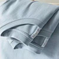 ราคา เสื้อยืดแขนยาวไหล่ตรงผ้าฝ้ายแท้สำหรับฤดูใบไม้ผลิและฤดูใบไม้ร่วงและฤดูหนาว2023เสื้อตัวในแบบเดียวกันกับผู้ชายและผู้หญิงคอกลมเข้ารูปสีชมพูสกปรกสีชมพูรากบัว (20553482910)