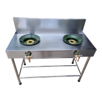 ราคา เตาแก๊ส 2 หัว แบบมีรางน้ำ เตาร้านอาหาร เตาแก๊สแม่ค้า (18752259028)