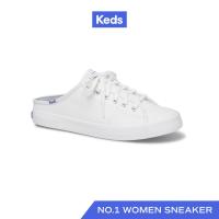 ราคา KEDS รองเท้าผ้าใบหนัง เปิดส้น รุ่น KICKSTART MULE LEATHER สีขาว WH62558 (20964326218)