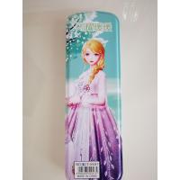 ราคา กล่องดินสอสองชั้นวีรบุรุษการ์ตูนความจุสูง Tinplate Double layer pencil case Marvel Spiderman Frozen princess Tinplate กล่องใส่ปากกาสองชั้น (14777135260)