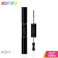 ราคา In2it Double Up Mascara Volume Curl 6g อินทูอิท มาสคาร่าสำหรับปัดขนตาและขนคิ้ว (14668229503)