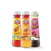 ราคา แพ็ค3ขวด อสร อร่อยสุดปัง น้ำจิ้มไก่ น้ำจิ้มบ๊วย น้ำปลาร้าปรุงรส (9599842328)