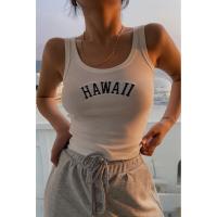 ราคา Hawaii crop top ครอปกล้าม Hawaii สไตล์ฝรั่ง Gioia 991 gii370 (20543436507)
