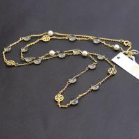 ราคา Tory Burch สร้อยคอแฟชั่นสร้อยคอสำหรับผู้หญิงสร้อยคอคริสตัลเรียบง่ายโซ่คอตัวอักษร Double T แบบกลวงดีไซน์ยอดนิยม high quality (17192196169)