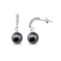 ราคา Silver thai 925 Sterling Silver Black Shell Pearl Stud Earringsต่างหูมุกมุกสีดำเงินแท้ 925 ต่างหูแฟชั่น ใส่แล้วไม่แพ้ เงินแท้ไม่ชุบ เงินแท้925 พร้อมส่ง (16047838470)