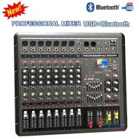 ราคา เพาเวอร์มิกเซอร์ 8ช่อง เครื่องผสมสัญญาณเสียงแบบมีกำลังขยายในตัว POWER MIXER BLUETOOTH รุ่น DN 866 (6292732224)