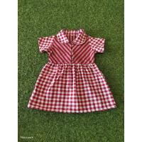 ราคา เดรสผ้าขาวม้า ชุดเดรสเด็ก ชุดเด็กหญิง เดรสผ้าฝ้าย เดรสผ้าขม้า สำหรับเด็ก 1 6 ขวบ (16206642141)