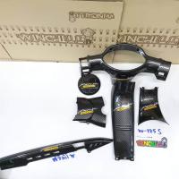 ราคา ชุด เคฟล่า ดำ WAVE125S หัวเถิก งาน5D 5 ชิ้น แถมบังโซ่ เคฟล่า (762160087)